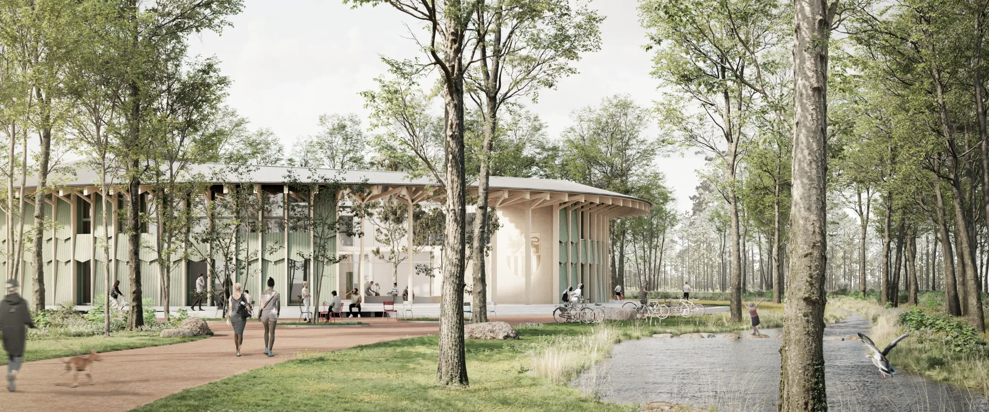nen ellbachzentrum niederzier park aussenraum perspektive aspect ratio 2.4 1